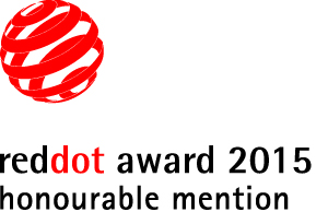 Red Dot award 2015 honourable mention